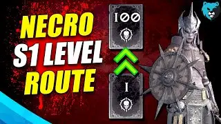 Necromancer Optimized LEVELING Route for Season 1 | Diablo IV
