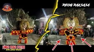 Duet Maut Guru Bersama Sang Murid, Mas Kenang vs Rafa Pembarong Reog Raksasa Terbesar di Grobogan