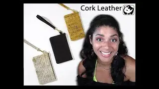 Meet the Wristlets | Vegan Cork Leather | DESIGNER FASHION