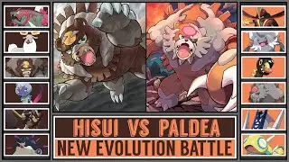 Pok&eacute;mon NEW Evo Battle: HISUI vs PALDEA