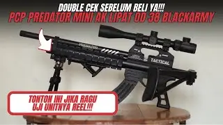 JANGAN SAMPEAN MENYESAL! Awas Ketipu ini yang ASLI, PCP Predator Mini AK Lipat Blackarmy