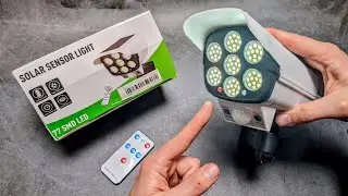 Есть ли внутри солнечного датчика настоящая камера видеонаблюдения? Можно ли записывать видео?