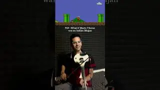 What if Super Mario Theme was an Indian Bhajan | Violin Cover #music #violincover #mario #indian