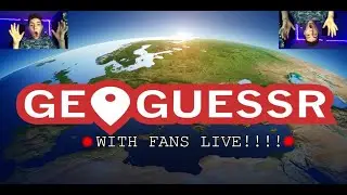 Playing GeoGuessr WITH FANS LIVE!!!!