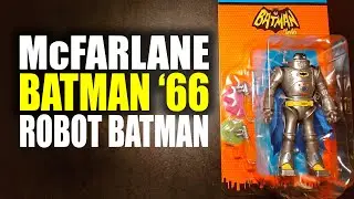 McFarlane Batman '66 Robot Batman DC Comics Action Figure Review