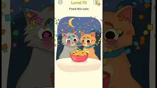 DOP 3  LEVEL 78 😁 #feed the cats #gaming#funnyvideo  #videogames  #game #for you 😅