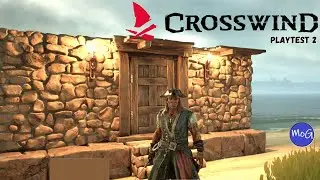 Building Our First Base, First Combat, And We Get A visitor To Our Base? | Crosswind Playtest Ep2