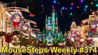 MouseSteps Weekly #374 - Magic Kingdom Christmas 2020 Overview & Tips with Cavalcades, Characters+