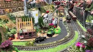 G scale model railway at model rail Scotland show Feb 2025 Glasgow #modeltrains #modelrailroad