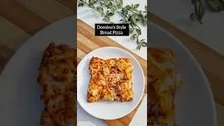 Domino's Style Bread Pizza #breadpizza #instantpizza #pizza #recipe #shorts