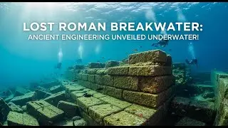 Lost Roman Breakwater: Ancient Engineering Underwater #ancientrome #history #romanengineering #trend