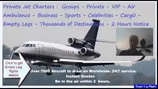 Private Plane Empty Leg