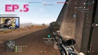 GODLY AIM FROM SHROUD - Battlefield V Funny Best Daily Moments Ep.5