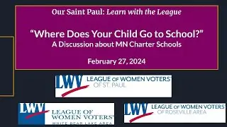 Where Does Your Child Go to School? A Discussion about Charter Schools