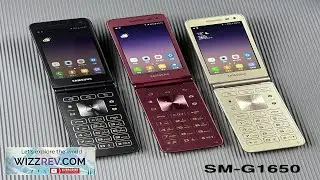NEW Original Samsung Galaxy Folder2 SM G1650 Dual SIM Flip Unlocked SmartPhone