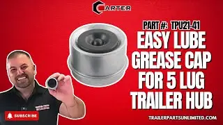 TPU21-41 Easy lube Grease Cap for 5 Lug Trailer Hub - Trailer Parts Unlimited