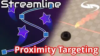 Streamline Spline Emission - Proximity Targeting