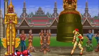 Super Street Fighter II - Cammy vs M.Bison + Ending - No Commentary