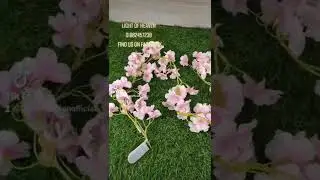 Sakura Flower with Led Lights. (Battery Included)