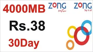 zong monthly whatsapp package in 2020 Tech online Hamza