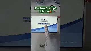 Do This First To Start up Semi- Auto Chemistry Analyzer Machine #fun #medicine #mindray #Chemistry