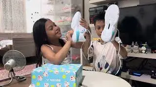 Unboxing Eusoff&rsquo;s Badminton Shoes #badminton #victor #doraemon 
