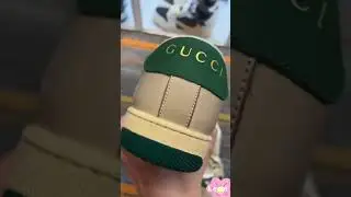 GUCCI SCREENER REVIEW, CLASSIC STYLE! #sneakers #unboxing #lv #shoes #luxury # fashion #shortsvideo
