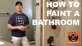 5 Quick Tips to Paint a Bathroom with The Idaho Painter -- by Home Repair Tutor