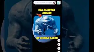 The Ningen Sea Monster was found in real life on Google Earth!