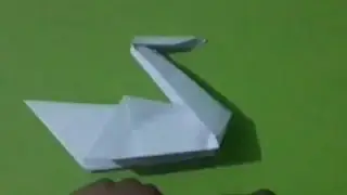 how to make a floating swan