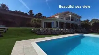 For sale villa in Sitges, Spain; ground floor video