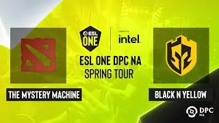 Dota2 - The Mystery Machine vs Black N Yellow- Game 1 - ESL One DPC NA Spring