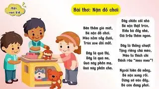 B&agrave;i Thơ Nặn Đồ Chơi - Thơ mầm non - Thơ thiếu nhi hay nhất