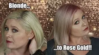 Toning My Hair to Rose Gold