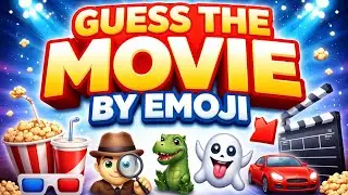 Guess the Movie by Emoji | 20 Emoji Movies Quiz (Easy to medium level)