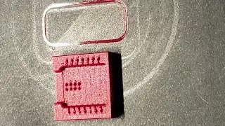 Solderless 3D printed Test Socket for the Xiao ESP32C6 mcu