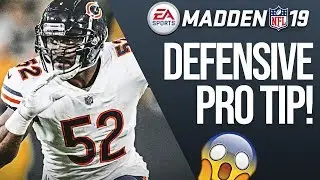 This Defensive Tip Will Win You Games in Madden 19!