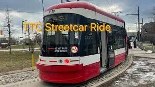 TTC 512 St. Clair Streetcar Ride: St. Clair West Stn to Gunns Loop