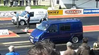 Ford Transit and Transit Connect at Santa Pod RS Owners Day