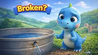 Where Did the Water Go? 💧 | Dino Farm TV