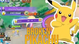 25 kills !!! Best Attacker the Ash Pikachu | Pokemon Unite | Ethic Plays 