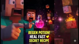 The Easy Way to Make a Quick Healing Potion in Minecraft | Minecraft Hindi Tutorial | Noob Gamerz