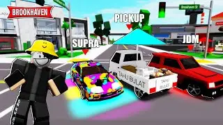 NEW UPDATE!! MOBIL BARU JDM & STIKER MOBIL Di Brookhaven - Roblox
