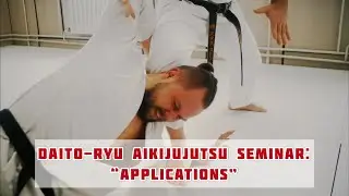 Daito-ryu Aikijujutsu seminar: applications