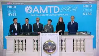 AMTD International Inc. (NYSE: HKIB) of AMTD Group Rings The Opening Bell&reg;