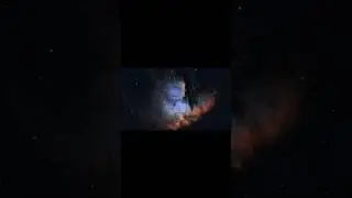 The Pacman Nebula is Real.. #shorts #space #astronomy  #bahrain #saudiarabia #kuwait #oman #iraq