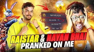 RAISTAR X GMNIR VS 3 V BADGE BIGGEST LIVE STREAMER 💀 आजा Raistar 1 Vs 6 में!! 😤