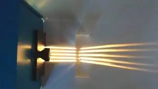 Lichtbreking bij een negatieve lens