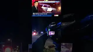 Over turned vehicle live traffic shot #behindthescenes #pov #traffic #news