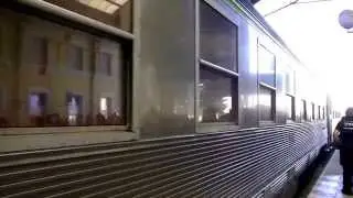 Locomotive a vapeur 241P17 en gare d'Avignon centre.